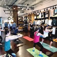 Atmananda yoga studio is a holistic wellness center that provides vinyasa yoga classes and meditatio. Lululemon Sweaty Sundays Earth Yoga Manhattan Active Nyc Yoga Nyc Nyc Yoga