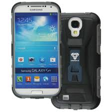 Armor X Cases Rugged Case Kickstand Clip For Samsung Galaxy S4 Black