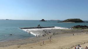 Remplissage De La Piscine De Bon Secours Saint Malo 12 Juin 2014 Youtube