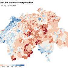 Vote plutôt homogène en suisse. Les Cartes Des Resultats Des Votations Federales Commune Par Commune Rts Ch Suisse