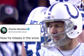 Find the latest in charles woodson merchandise and memorabilia, or check out the rest of our nfl. Charles Woodson Is Mad Adam Vinatieri Misses Fg Years After Tuck Rule Sbnation Com