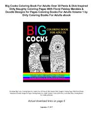 We have chosen the best the stinky and dirty show coloring pages which you can download online at mobile, tablet.for free and add new coloring pages daily, enjoy! Big Cocks Coloring Book For Adults Over 30 Penis Dick Inspired Dir