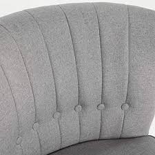 Vi presentiamo le poltroncine da camera classiche e moderne più interessanti per dare un tocco di stile alla vostra casa. Arredamento Per Camera Da Letto Colore Grigio Chiaro Chester Poltrona A Pozzetto In Tessuto Casa E Cucina Laaldeasanicolas Es