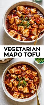 Vegan Mapo Tofu Recipe Vegetarian Recipes Tofu Tofu Recipes Vegetarian Recipes