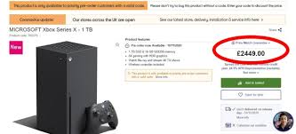 Currys Pc World Charging 2449 For Xbox Series X To Put Off Scalpers Metro News