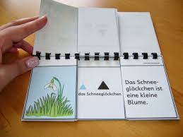 Klappbuch Zur Fruhlingszeit Ideenreise Blog Fruhbluher Grundschule Montessori Grundschule Und Grundschule