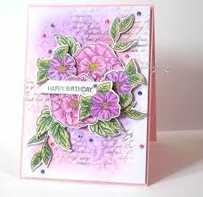 This is is a very simple flower card that anyone can make. Pretty Floral Cardmaking Ideas From Card Making Magic Simply Cards Papercraft Magazine