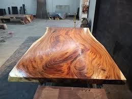 Acacia Wood Table Live Edge Table Epoxy Resin Dining Table Etsy Acacia Wood Table Wood Dining Table Rustic Natural Wood Table