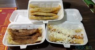 Pisang aroma isi keju atau kombinasi keju coklat juga akan sangat enak dan dijamin bikin semua anggota keluarga di rumah merasa ketagihan seperti buatan moms rinarosavani ini. Sajian Pisang Aroma Masa Kini Dari Kedai Taguchi Jogja