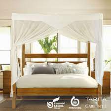 The rich look of beautifully elegant furniture has never come to life more than with the traditional design of the south coast bedroom collection. Four Poster Bed With Canopy Solid Teak Wood Contemporary Style Buy Contemporary Style Canopy European King Size Four Poster Bed In Solid Teak Wood Wooden Headboard In Solid Teak Straight Legs And