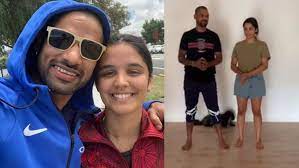 The marriage of shikhar dhawan and his wife ayesha mukherjee is a love marriage, not an arrange marriage. Watch Shikhar Dhawan Wishes Birthday To Daughter Aliyah With A Dance Video Gets Heartfelt Reply