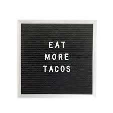 Black And White Sign Board 10 X 10 Black Letter Board Black Letter Board Felt Letter Board Letter Board