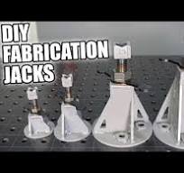 Building Acme Screw Jack Stands for Fabrication - YouTube