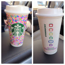 Decorate A Reusable Starbucks Cup With Sharpies Starbucks Cup Art Starbucks Diy Starbucks Cups