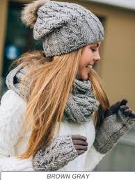 Shirts made from stretchy, knit material lasts the longest when folded flat instead of hanging. Knitted Hat Beige Brown Gray Knit Wool Beanie Chunky Knit Hat Warm Winter Modern Hat Accessories Hats Caps Valresa Com