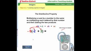 Properties Of Integers Solutions Examples Videos