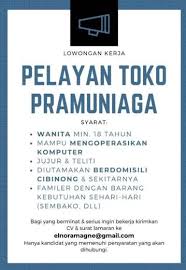 Lowongan bumn, swasta, & cpns. Loker Daerah Cibinong Rasanya