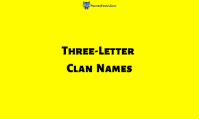 The game is great, but it's not perfect. Three Letter Clan Names 214 Cool And Unique 3 Letter Clan Names