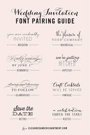 Wedding Invitation Font Pairing Guide Wedding Invitation Fonts Invitation Fonts Create Wedding Invitations