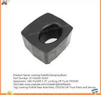 Lonking Forklift Damping Block Rear Axle Cpcd30 Lift Truck Parts and Service