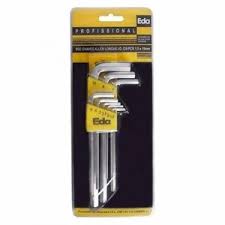 Jogo Chaves Allen Curta 1 5 A 10 Mm C/ 9 Pçs Vonder