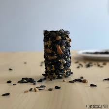 Schmear the toilet roll with peanut butter. Toilet Paper Roll Bird Feeder