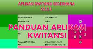 Maybe you would like to learn more about one of these? Panduan Aplikasi Kwitansi Otomatis Laporan Lpj Bos Ngintip Sekolah