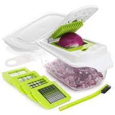 Onion Chopper Pro Vegetable Chopper Slicer Dicer Cutter Strongest 80 Heavier Duty 200 More Container Capacity Food Chopper Onion Chopper Vegetable Chopper