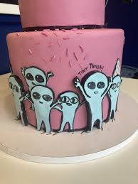 Strange Planet Comic Cake Cake Bakery Tiny