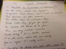 J'ai laissé la cle dans la chambre. Bonjour J Ai Un Dm D Anglais A Rendre Dans 2 Jours Mais J Aimerais Me Mettre En Avance Et Je Ne Nosdevoirs Fr