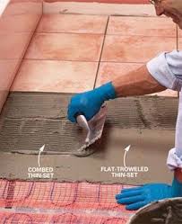 How To Install In Floor Heat This Will Be Done In My Bathroom When I Eventually Own A House Heated Floors Home Renovation Home Remodeling