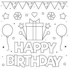 92 free printable birthday cards for him her kids and adults print at home happy birthday coloring pages birthday coloring pages free printable birthday cards
