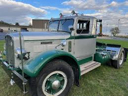 Image result for Brockway Light Blue 1948 Truck