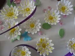 Comment Realiser Une Marguerite En Pate A Sucre Pate A Sucre Fleurs En Sucre Fleurs Pate A Sucre