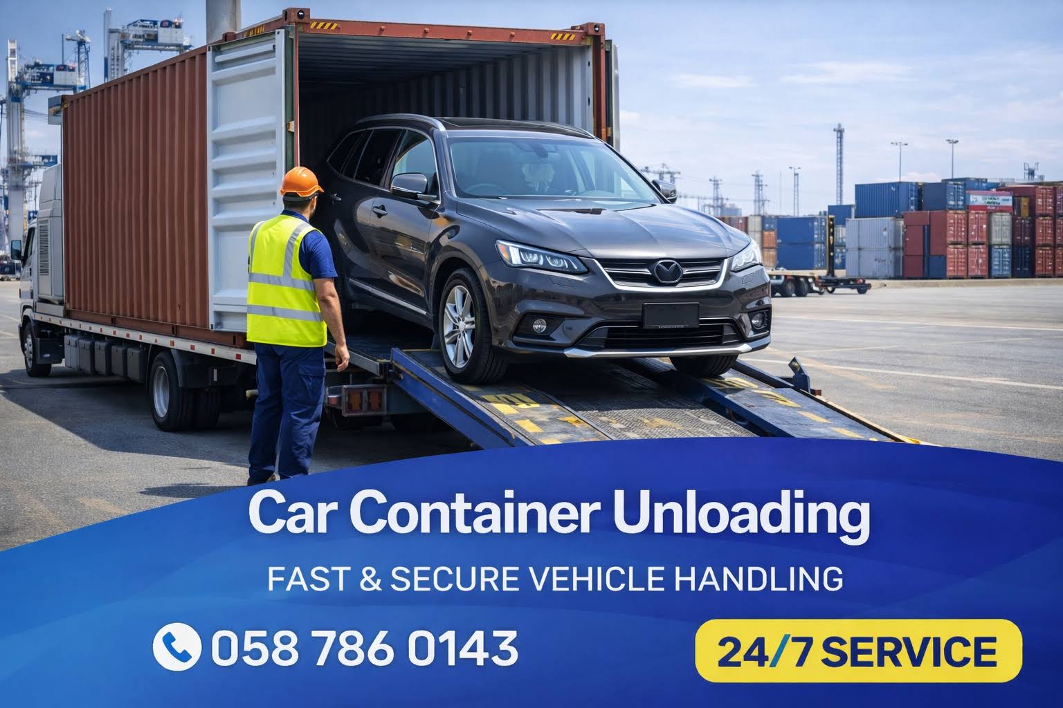 Car Container Unloading Service in Dubai product image