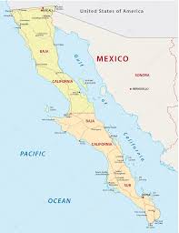 State in the pacific region of the united states. Grafico Vectorial Golfo De California Imagen Vectorial Golfo De California Depositphotos