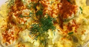 On a large rimmed baking sheet, toss sweet potatoes and red onion in oil then season with salt and pepper. Mama S Old Fashioned Potato Salad Delish Cooks