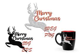 Looking for christmas images and vectors? Christmas Svg Deer Svg 1103711 Illustrations Design Bundles