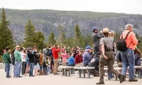 Yellowstone national park is america's first and foremost national park. Not A Mask In Sight Thousands Flock To Yellowstone As Park Reopens National Parks The Guardian