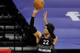 For his daily swimming lesson. Philadelphia 76ers Matisse Thybulle Feeling Comfortable On Both Ends Of The Court