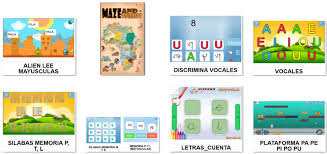 Actividades en línea (online) para preescolar, nivel inicial y primaria con enlaces a materiales educativos imprimibles relacionados: Juegos Educativos Infantil Juegos Para Pdi Pizarra Digital
