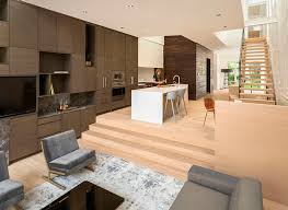 little split level can help define a space