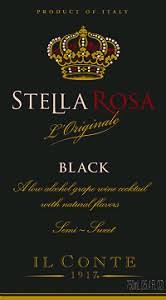 Drinking distilled spirits, beer, coolers, wine and other alcoholic beverages may increase cancer risk, and, during pregnancy, can cause birth defects. Malloy S Finest Wine Spirits Stella Rosa Black