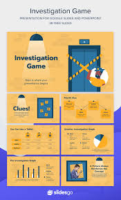 Have Fun With This Investigation Game That Includes A Lot Of Amazing Cartoons Available As Google Powerpoint Design Templates Powerpoint Powerpoint Templates