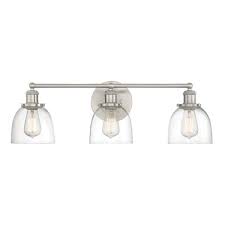 Learn about the tools you will need, the safety precautions you should take, and the steps involved in the replacing or installing a light fixture above your vanity. Home Decorators Collection Evelyn 3 Light Brushed Nickel Vanity Light Hb2586 35 The Home Depot
