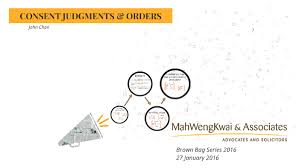 Datuk seri osu haji sukam 2005 6 malayan law journal 760 wherein the high court in malaysia had rejected a foreign judgment on the premise that the 5. Consent Judgments Orders By John Chan