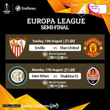 Europa league fixtures appear automatically in your team calendars, so you will only have to subscribe to your team. Startimes 2019 2020 Europa League Semi Final Fixtures Facebook