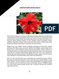 Tanaman ini didalam bahasa indonesia dikenal dengan nama tanaman kembang sepatu. Maksud Warna Bunga Raya