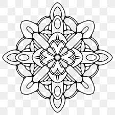 Circular Mandala For Henna Or Tattoo Floral Flower Background Png And Vector With Transparent Background For Free Download In 2020 Henna Mandala Mandala Pattern And Decoration