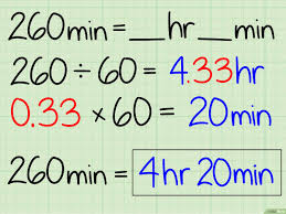 Comment Convertir Les Minutes En Heures 8 Etapes